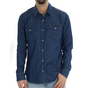 CAMICIA DEAN PONT DENIM BLU